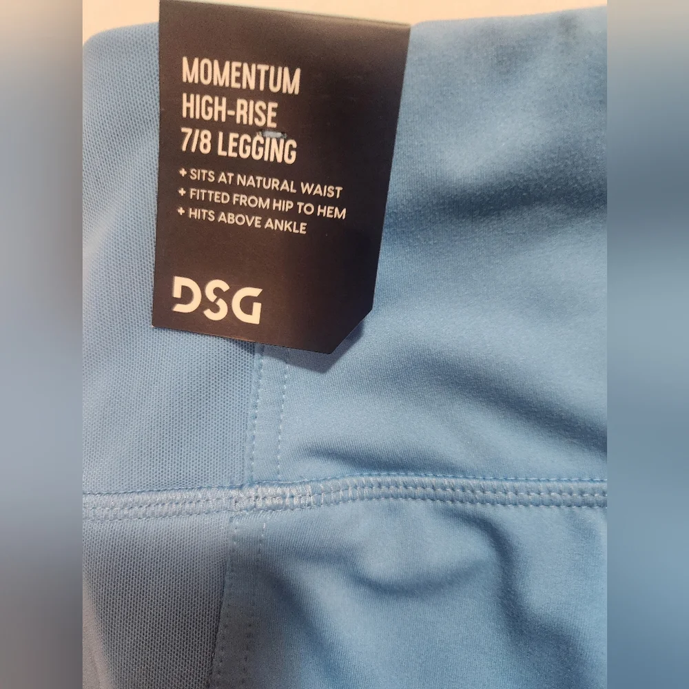 DSG Blue Athletic Leggings NWT Sz M - Picture 6 of 10